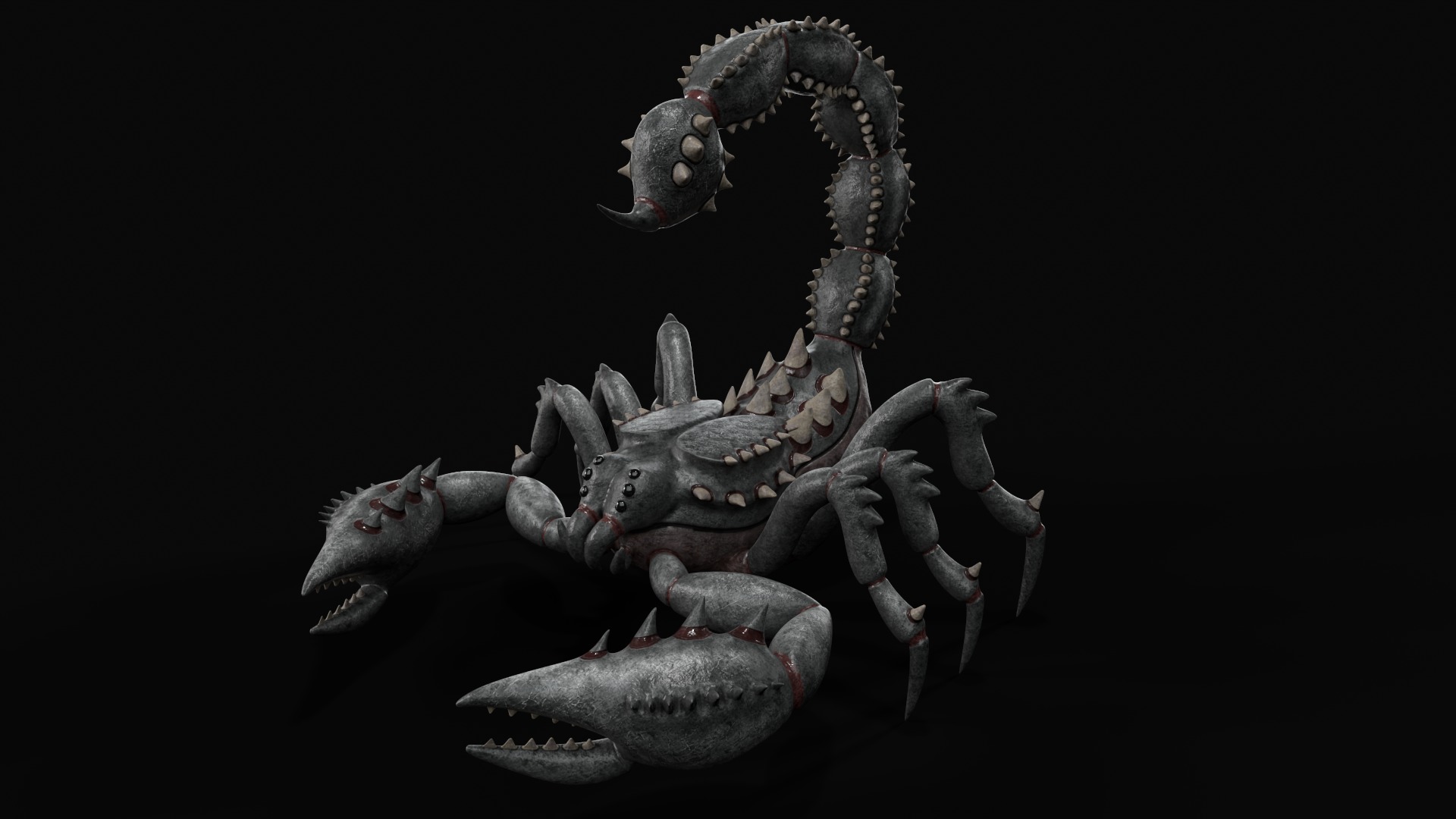Scorpion Animation and Texture Pack 3D model 3D model_16