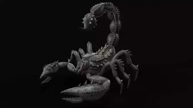 Scorpion Animation and Texture Pack 3D model 3D model