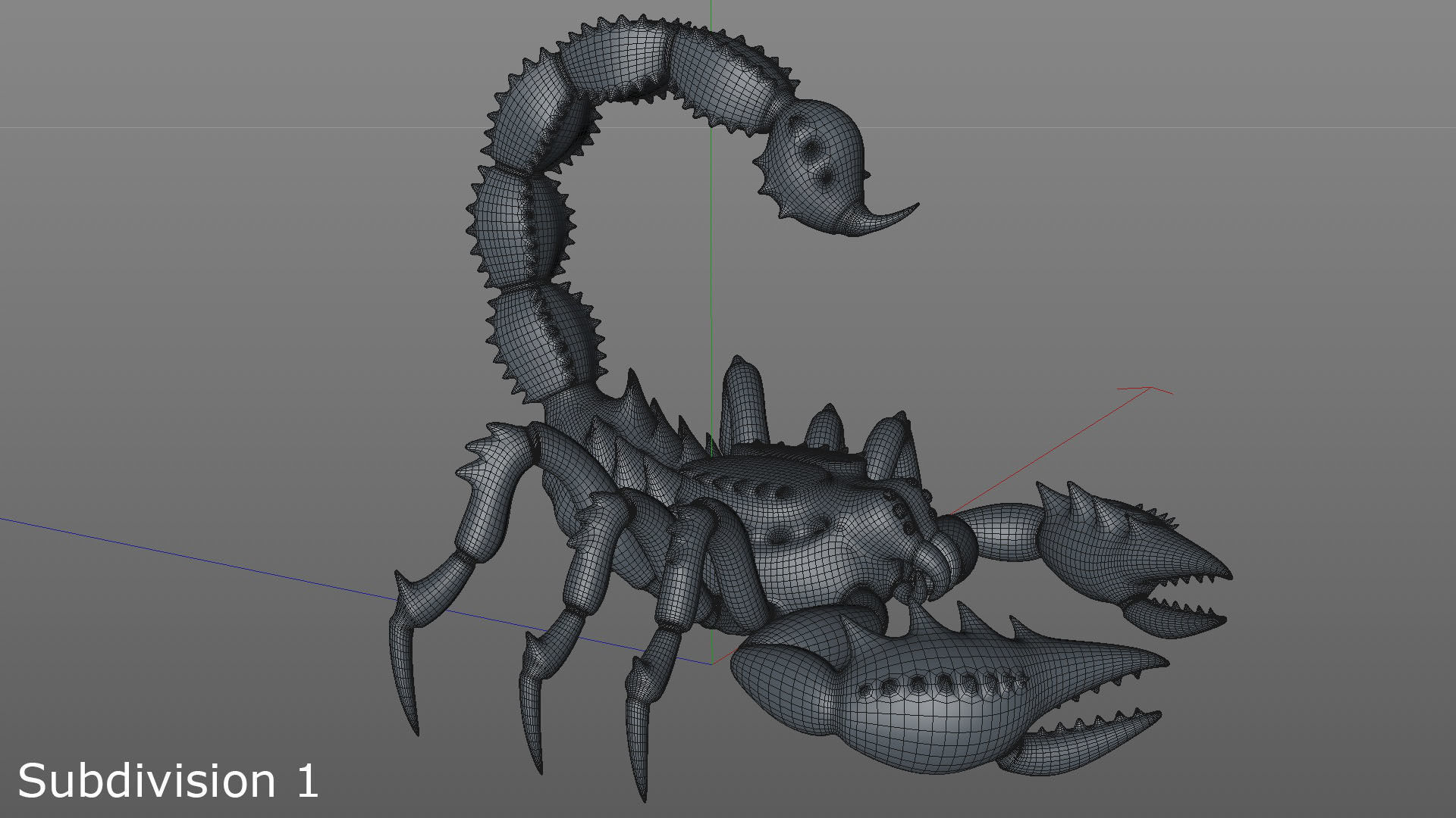 Scorpion Animation and Texture Pack 3D model 3D model_28