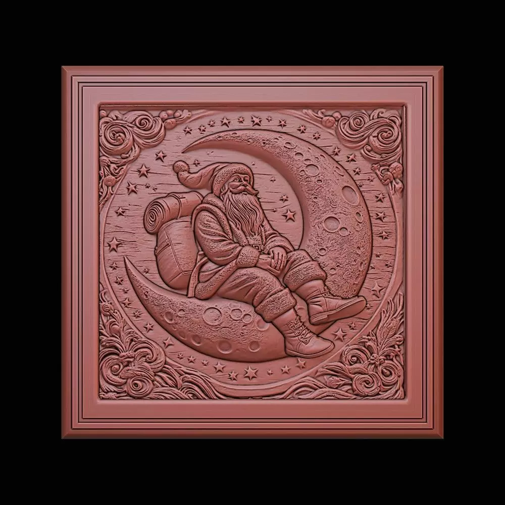 3d printable Christmas  ornament 3D print model_0