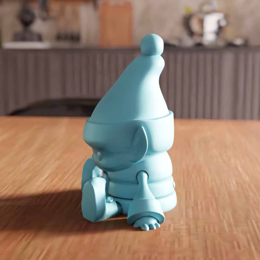Christmas Elf Toy - 214 3D print model_4