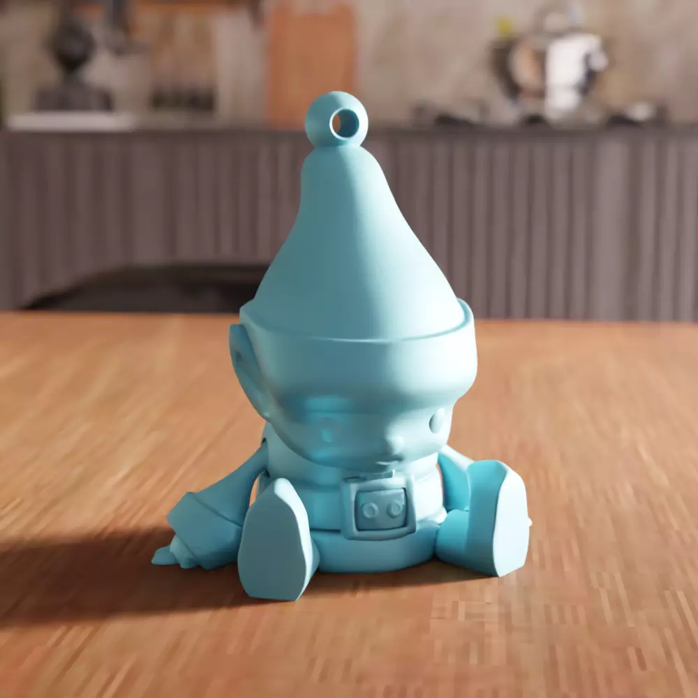 Christmas Elf Toy - 214 3D print model_0