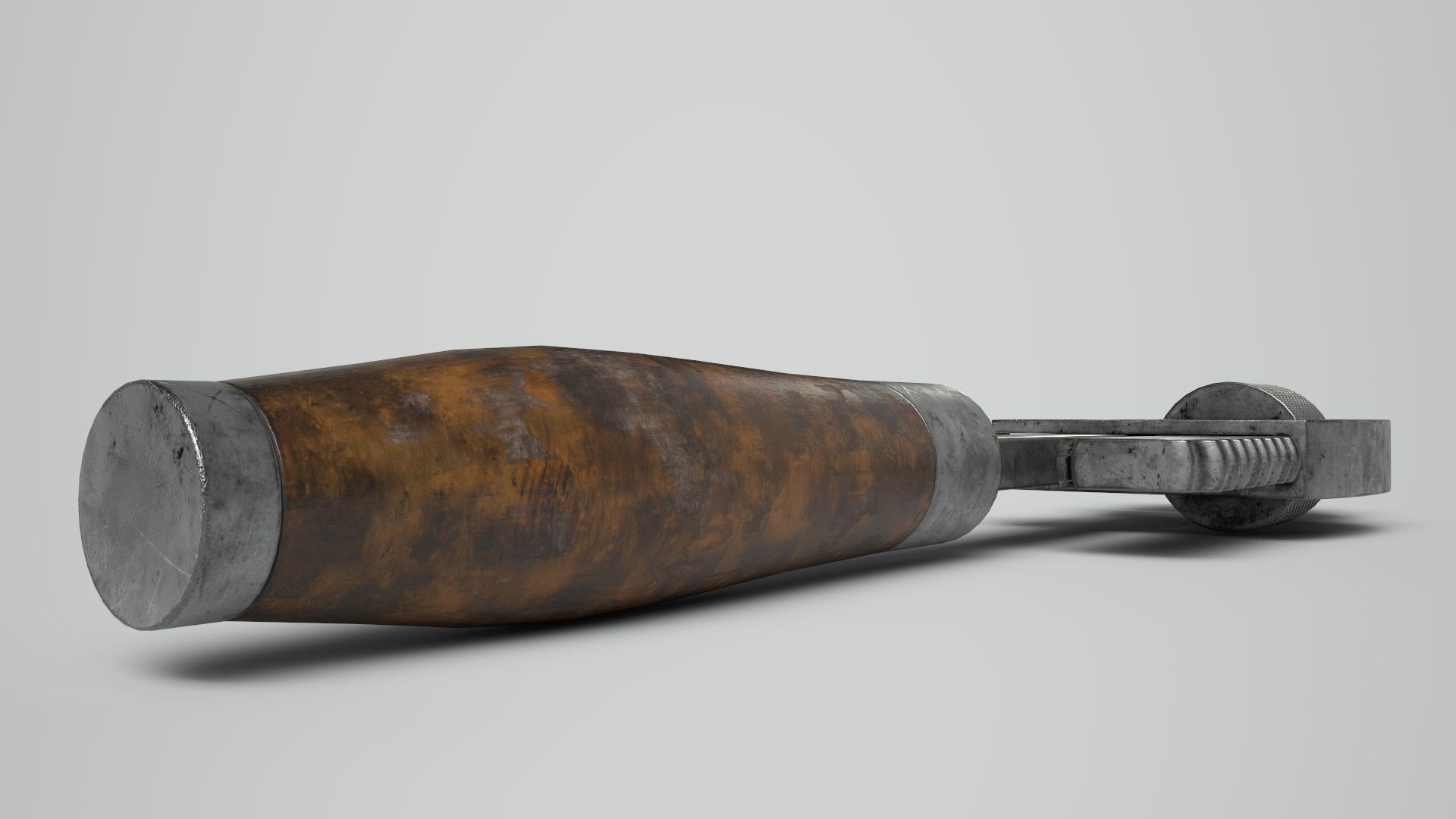 Pipe Wrench High-poly 3D model 3D model_6