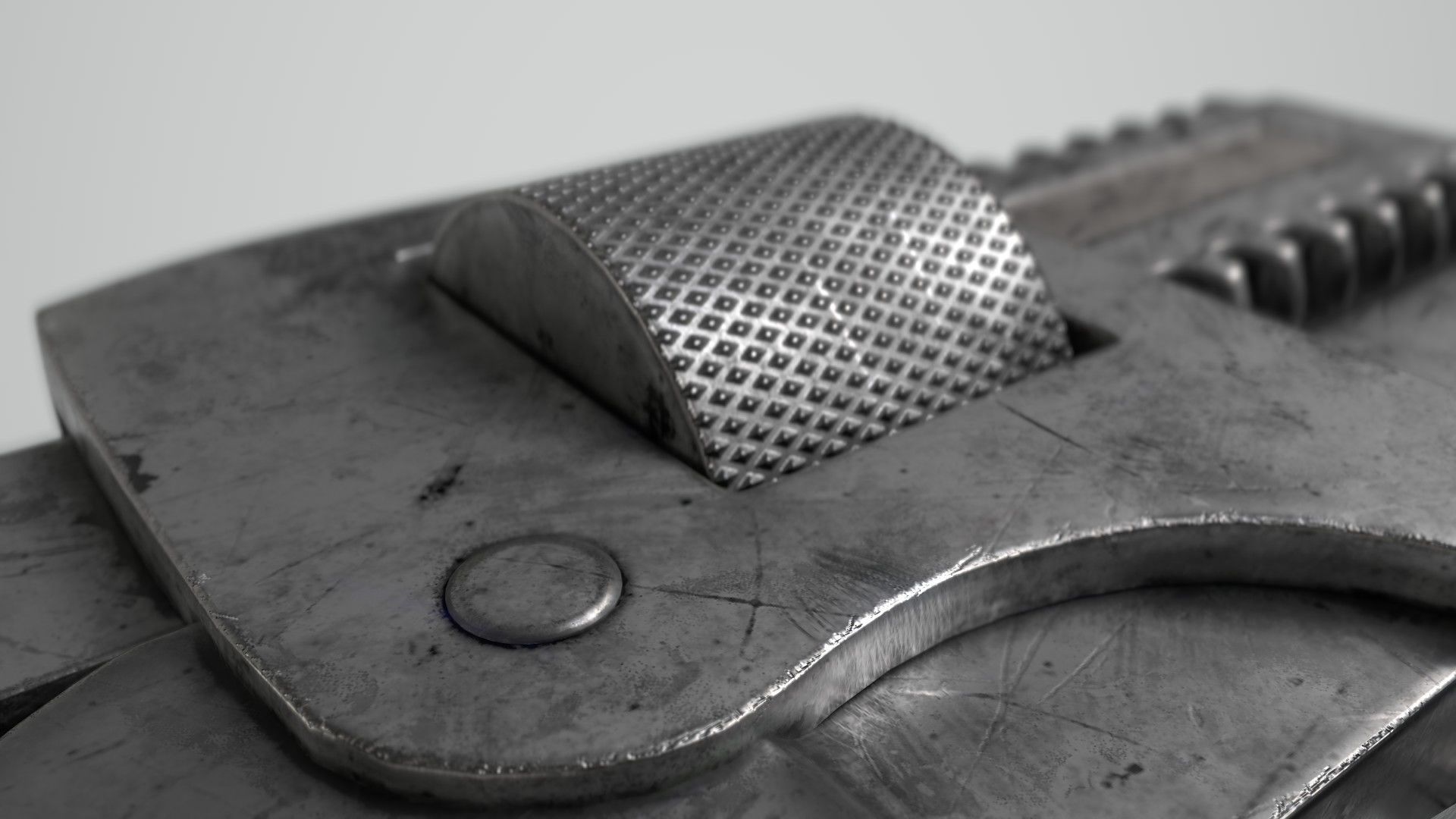 Pipe Wrench High-poly 3D model 3D model_5