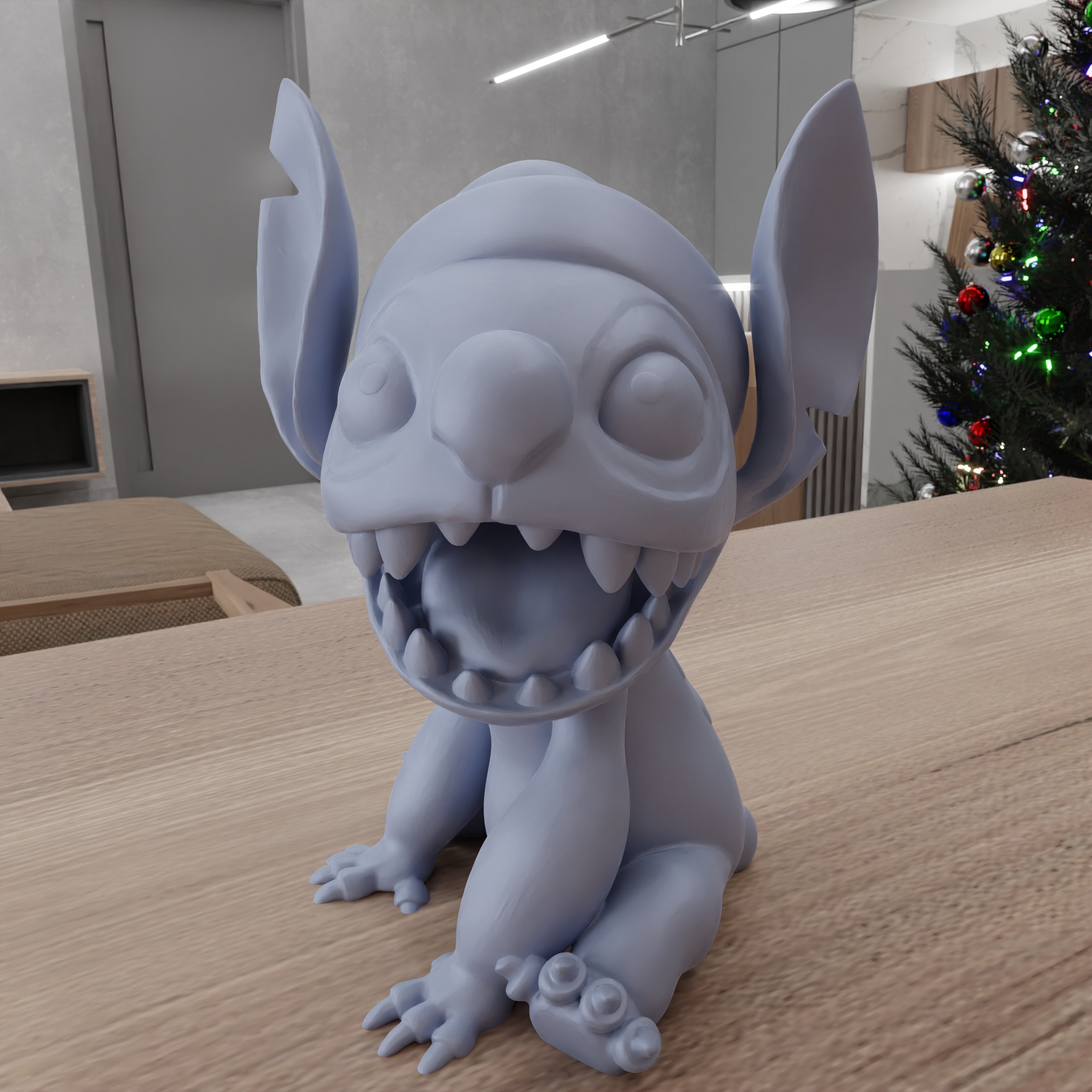 Stitch Christmas - 211 3D print model_11