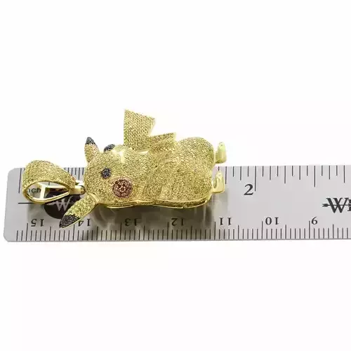Spark of Elegance Pikachu Diamond Locket 3D print model