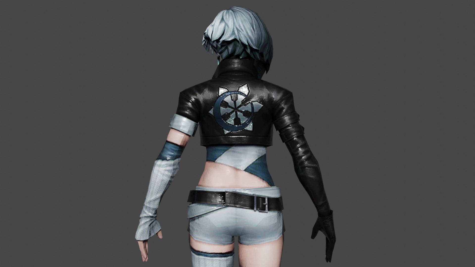 Luna Snow Low-poly 3D model_5