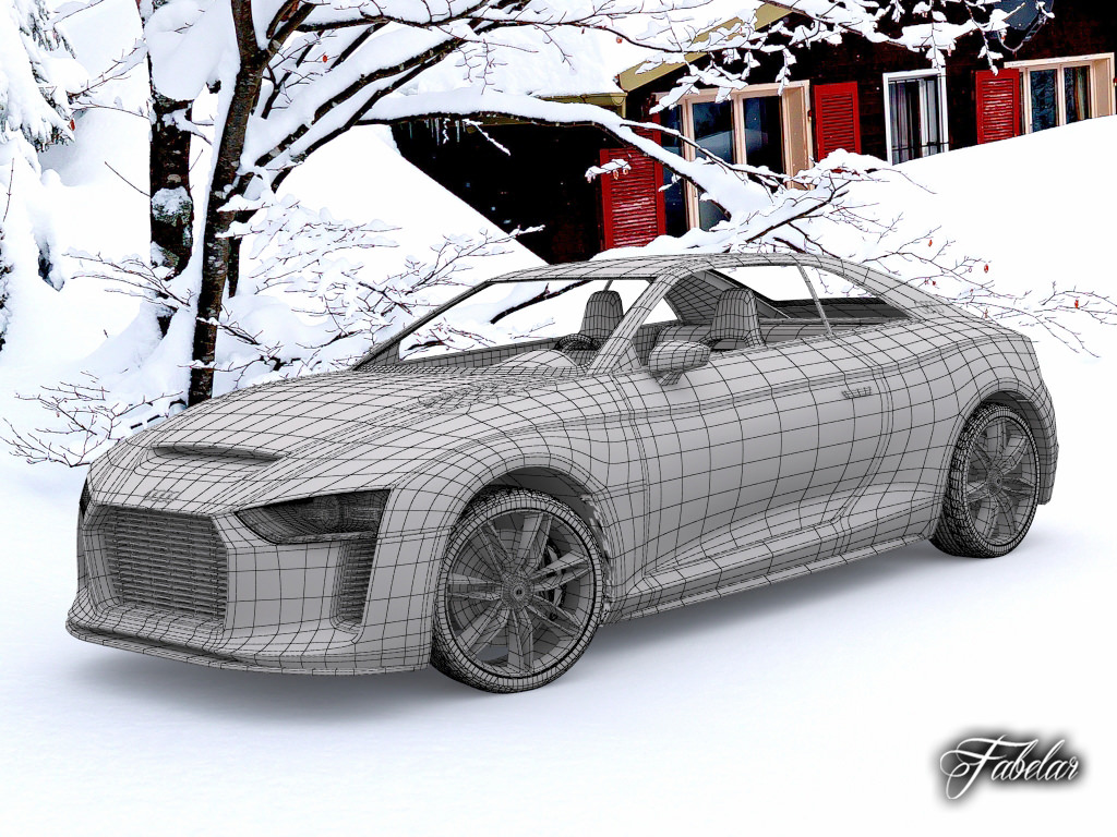 Audi Quattro concept STD MAT 3D model_12