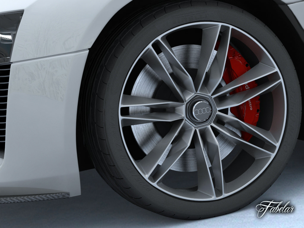 Audi Quattro concept STD MAT 3D model_11
