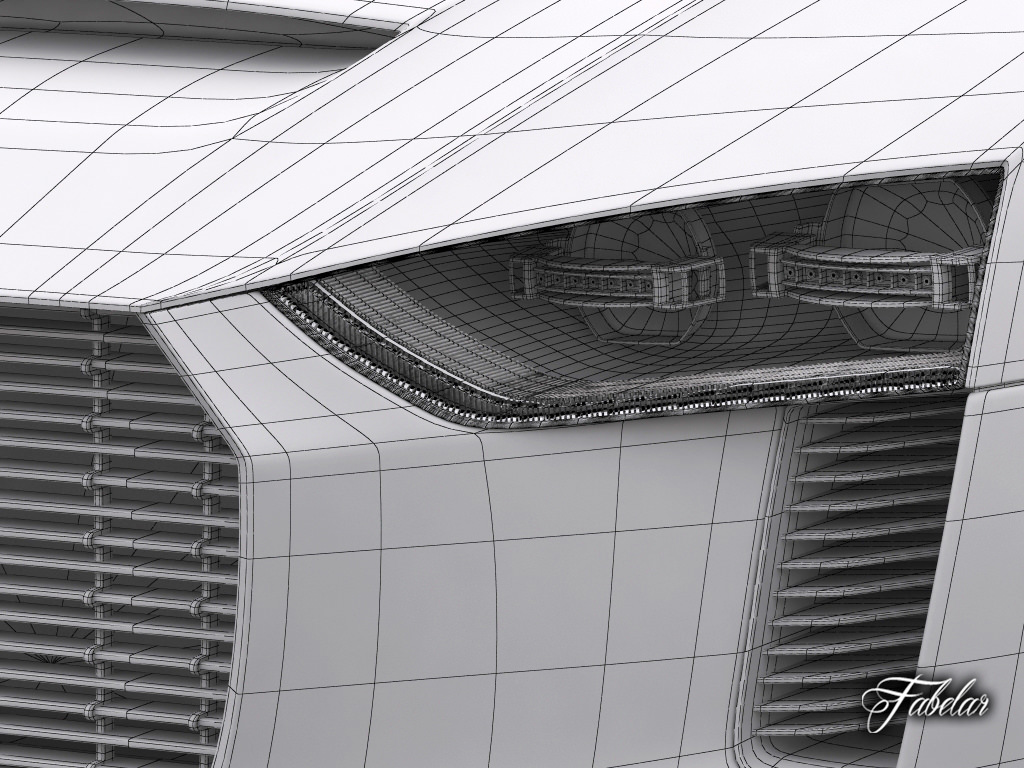 Audi Quattro concept STD MAT 3D model_14