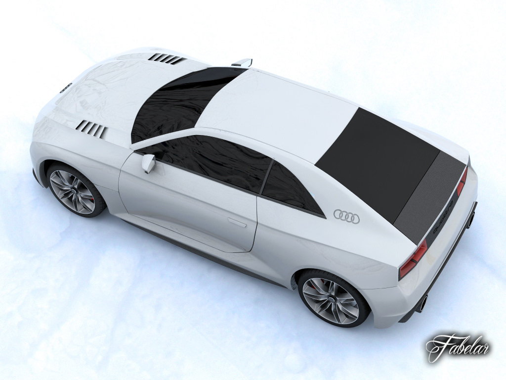 Audi Quattro concept STD MAT 3D model_6