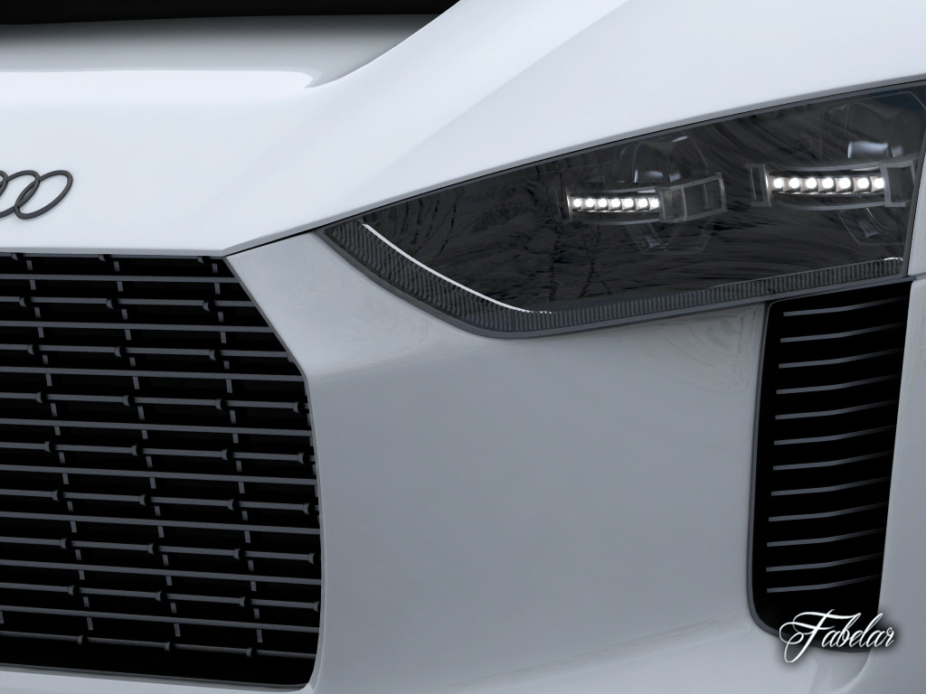 Audi Quattro concept STD MAT 3D model_9