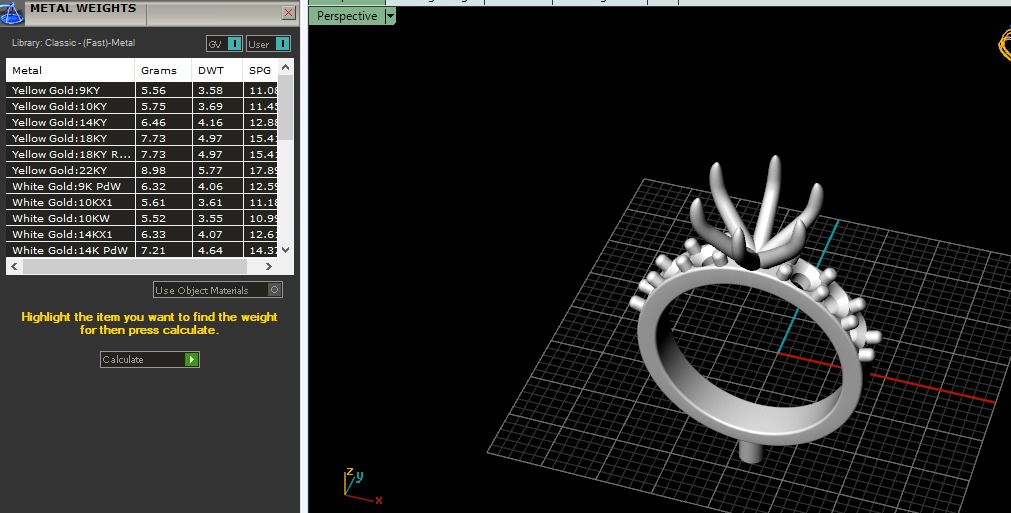 Solitaire ring Model 6709 3D print model_6