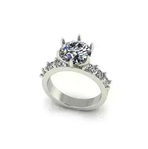 Solitaire ring Model 6709