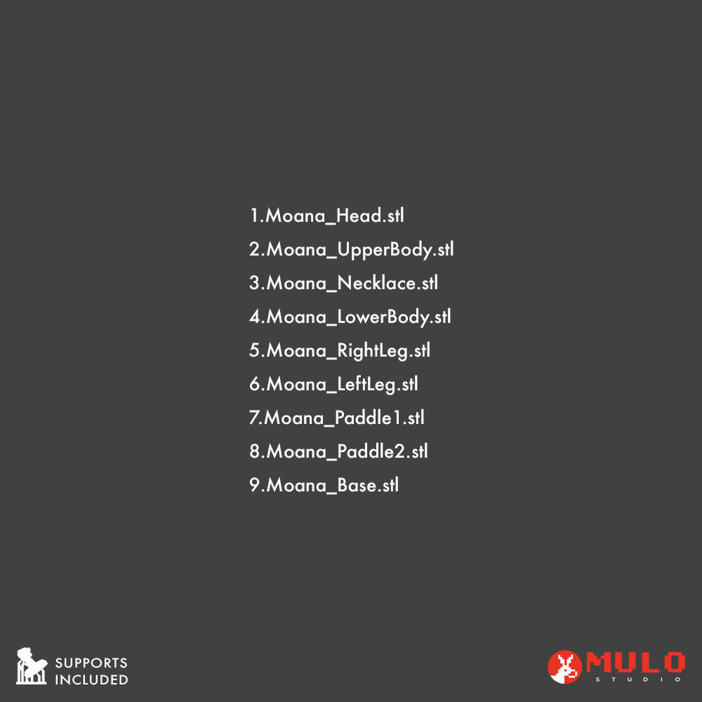 Moana 3D print model_7