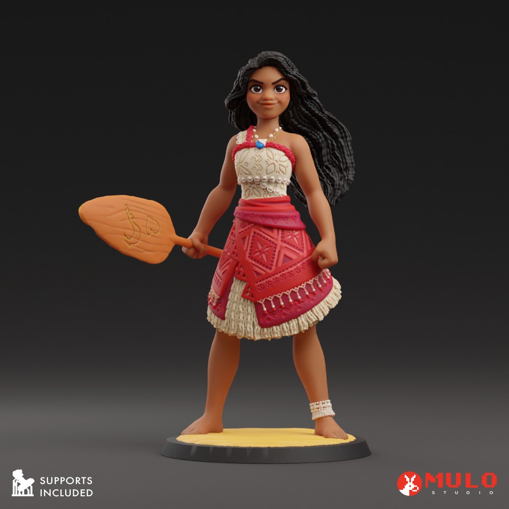 Moana 3D print model_1
