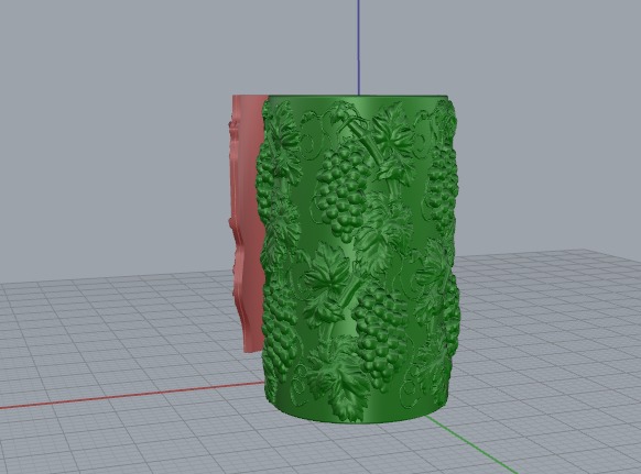 Grape Model 6690 3D print model_4