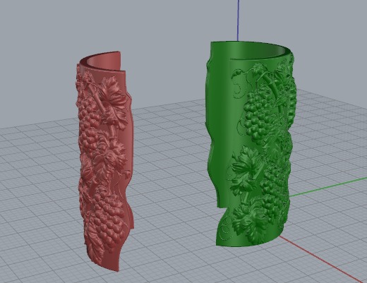 Grape Model 6690 3D print model_3