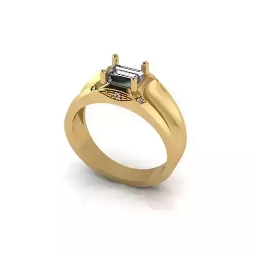 Halo engagement ring Model 6681