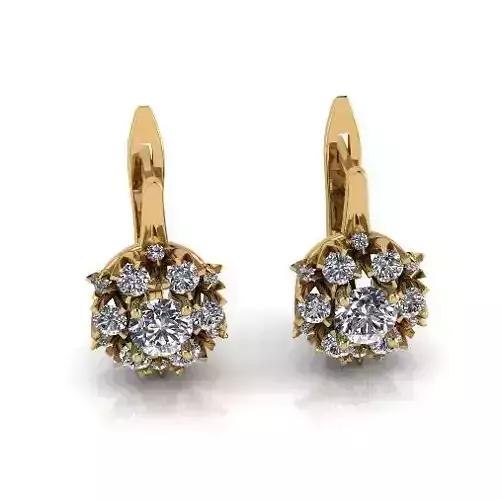Earrings Model 6677