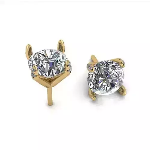 Earrings nail Model 6668