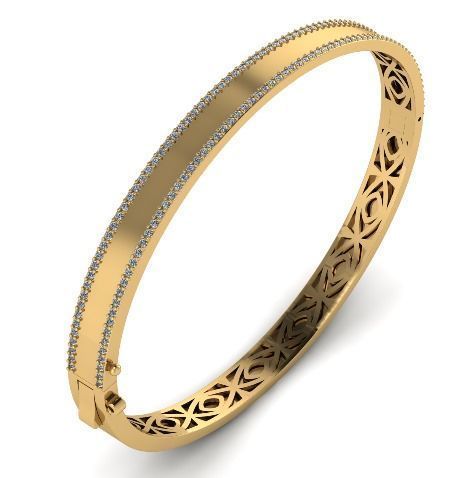 Bracelet size 21 Model 6665 3D print model_2