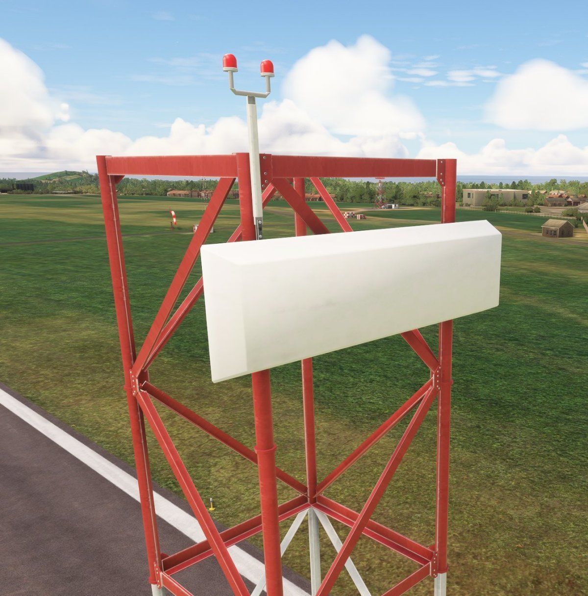 ILS Glide path model Low-poly 3D model_4