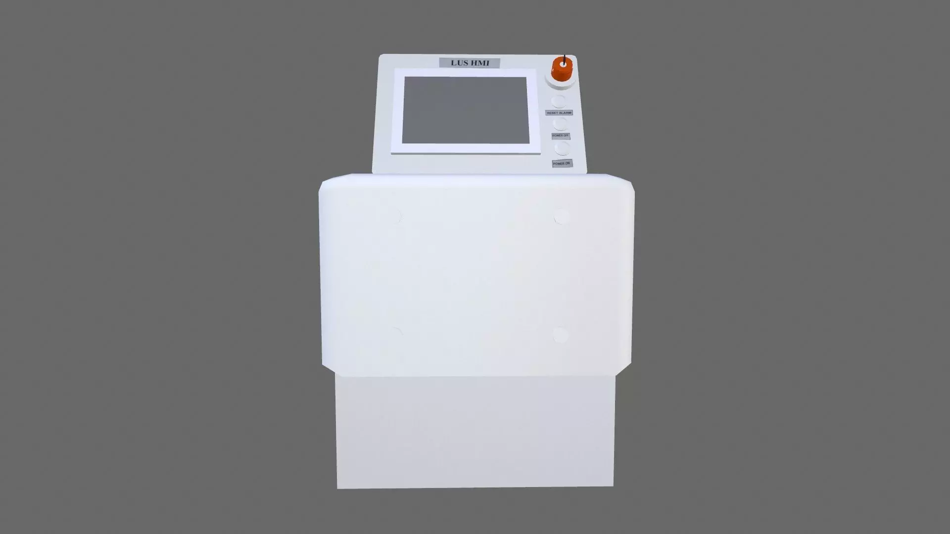 LUS HMI Panel Low-poly 3D model_0