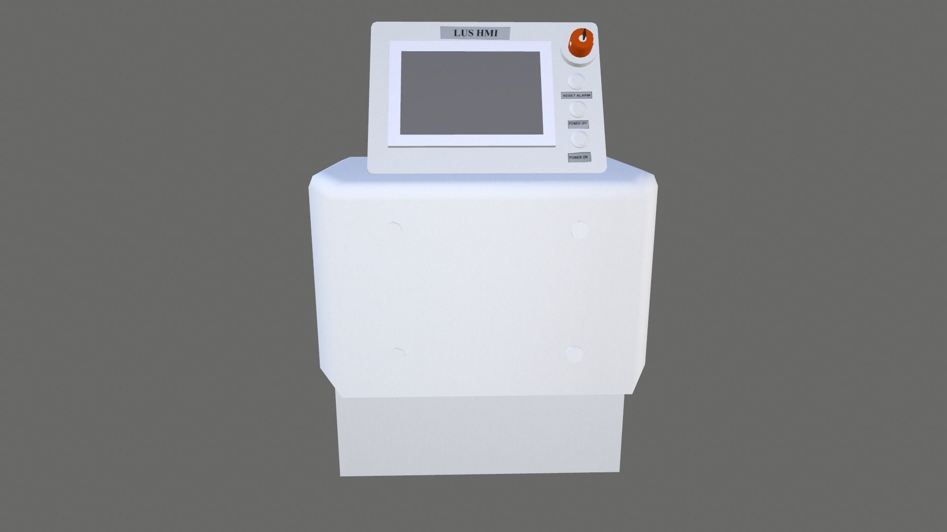 LUS HMI Panel Low-poly 3D model_5