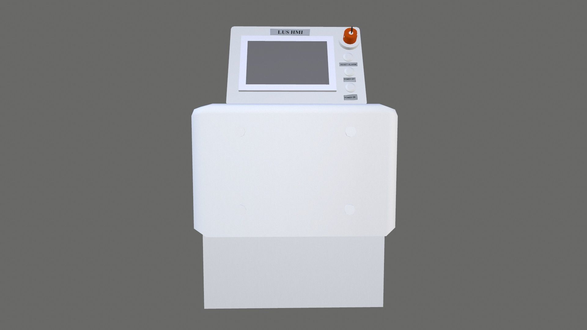 LUS HMI Panel Low-poly 3D model_2