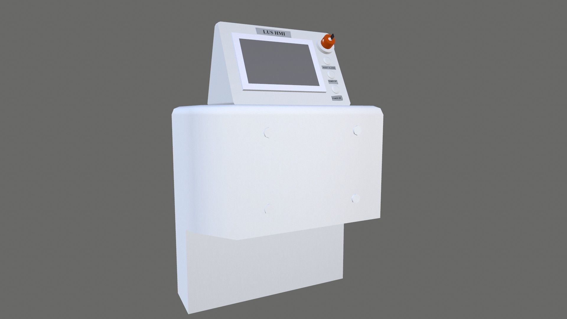 LUS HMI Panel Low-poly 3D model_10