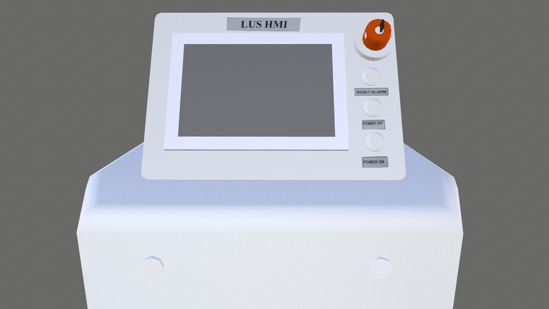 LUS HMI Panel Low-poly 3D model_6