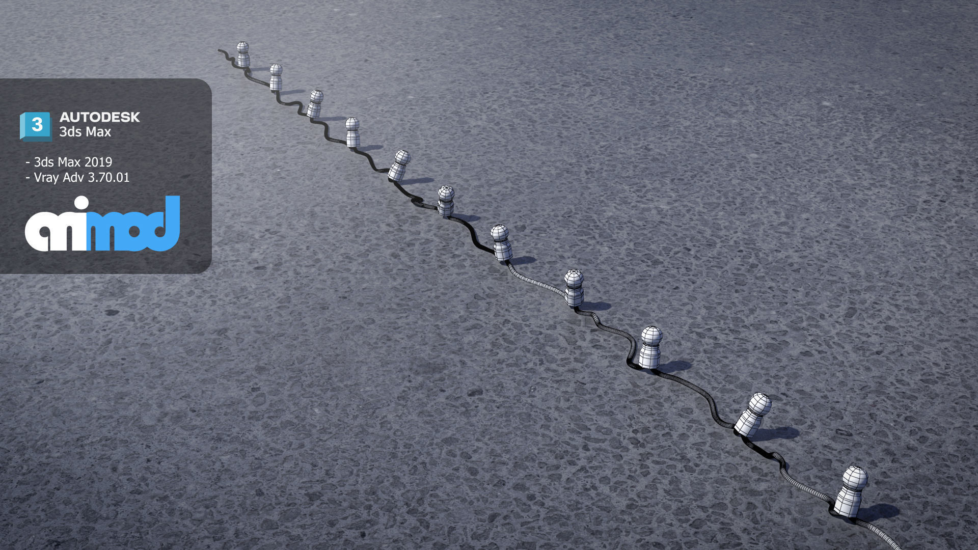 Christmas Light Bulb 3D model_7