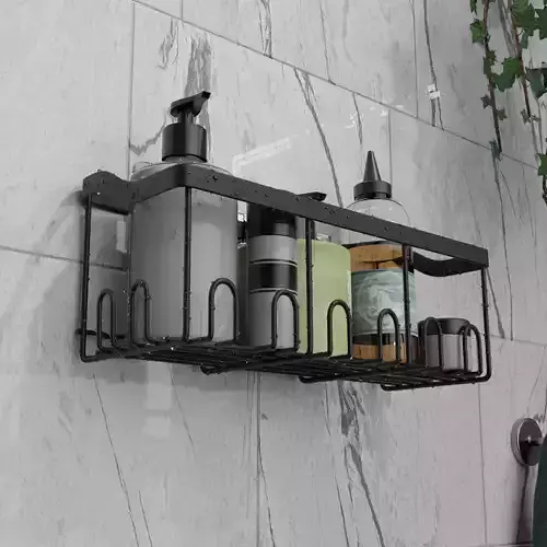 Metal Bathroom Rack