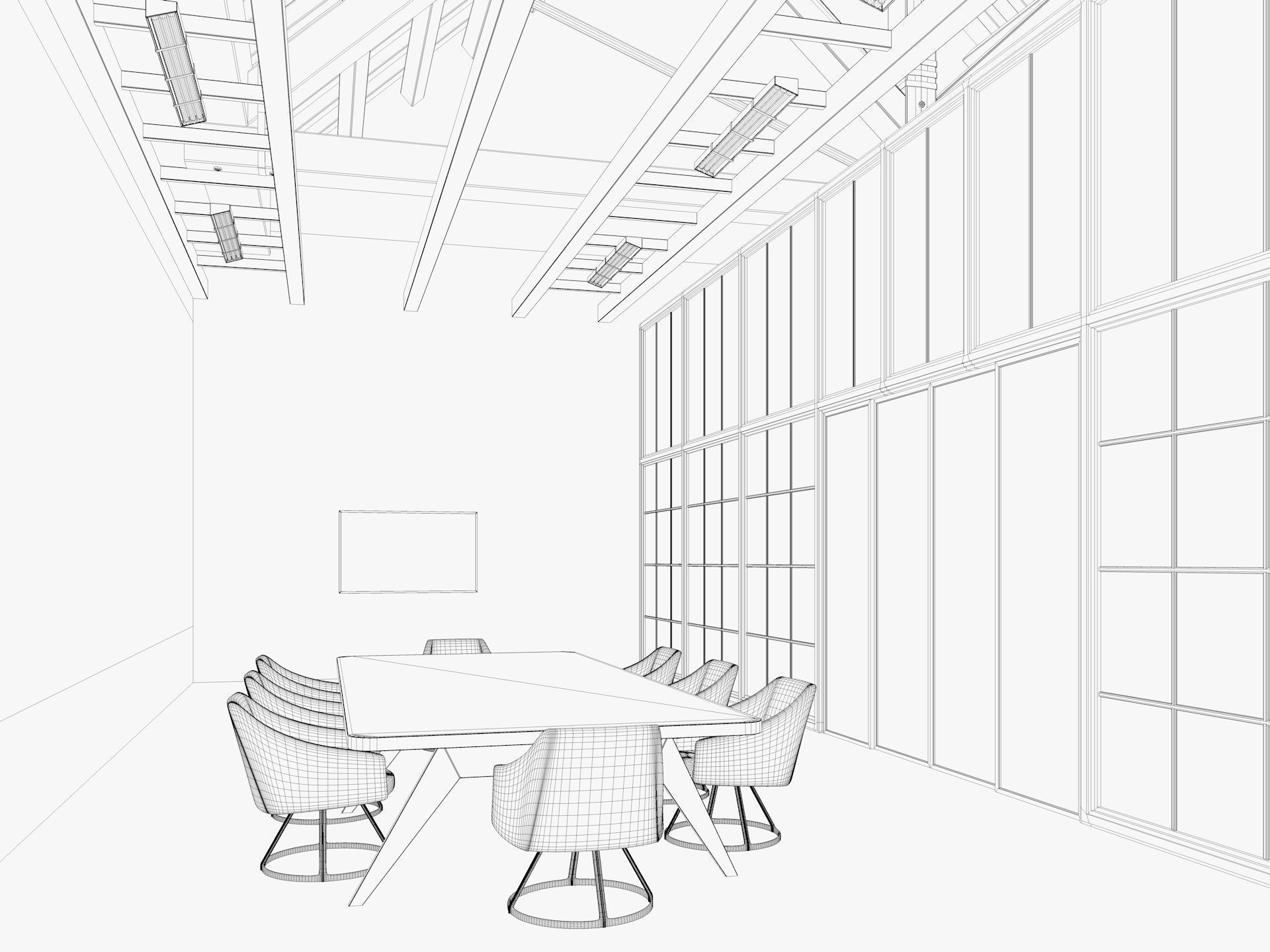 Loft Office 14 3D model_14