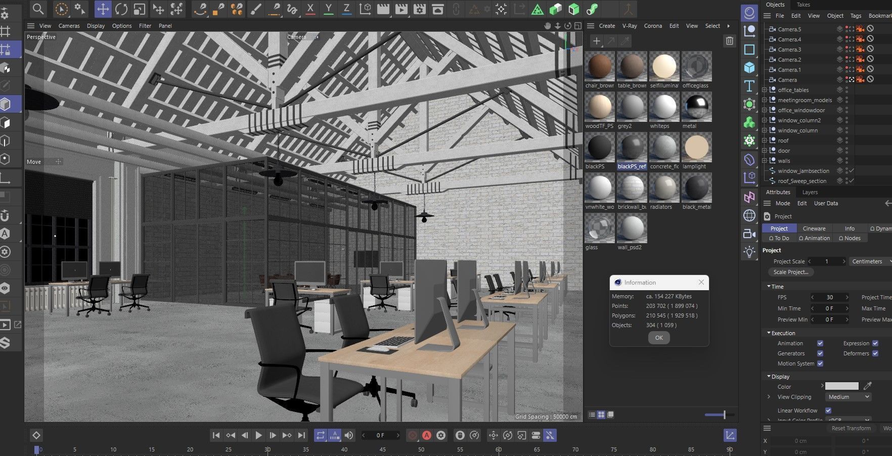 Loft Office 14 3D model_18