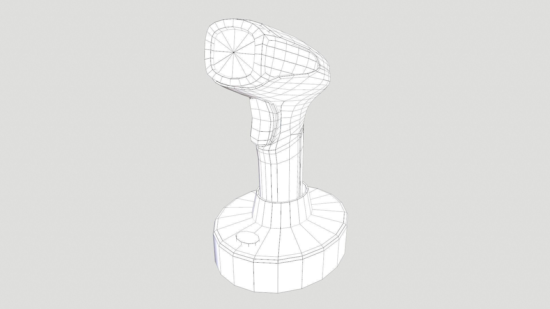 Scanner Low-poly 3D model_7