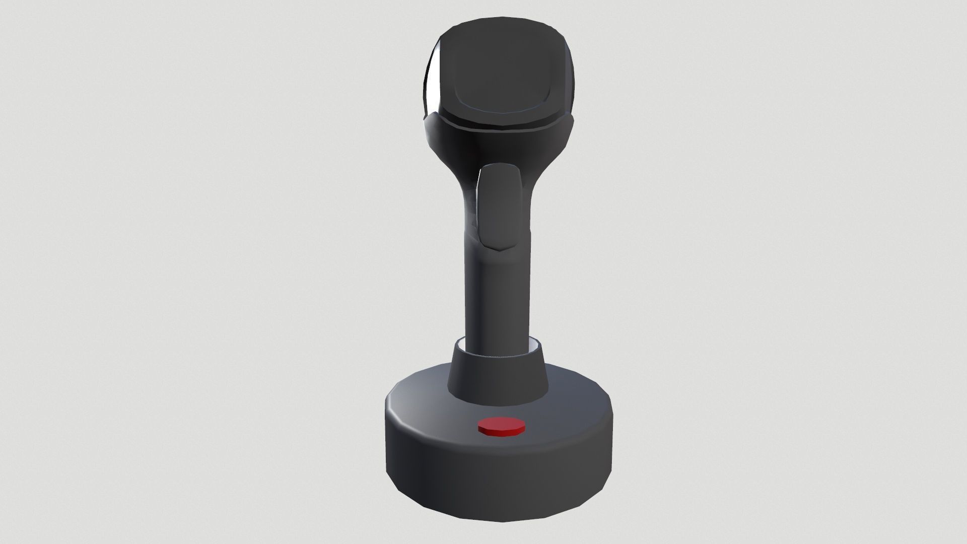 Scanner Low-poly 3D model_2