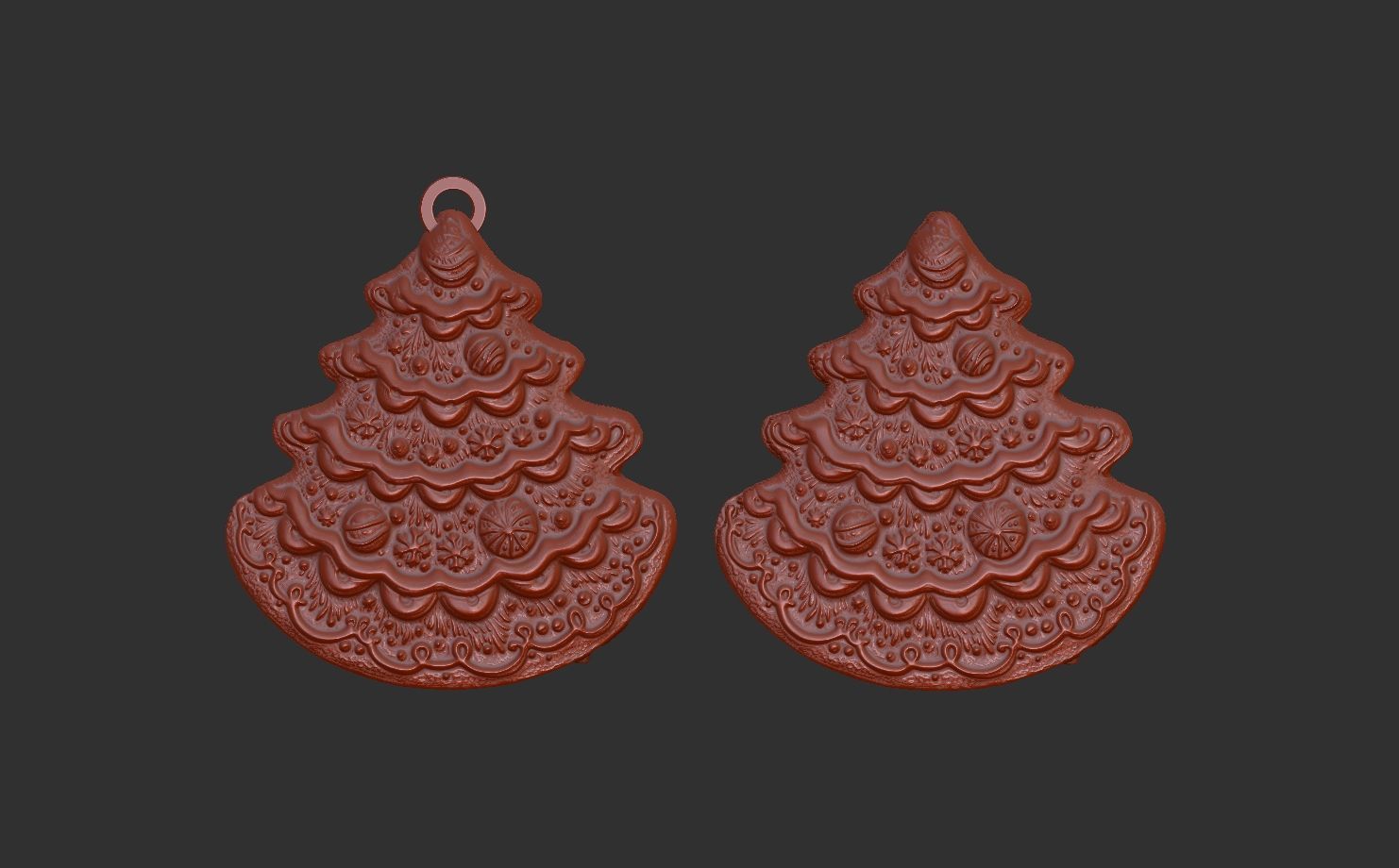 christmas tree decor  3D print model_6