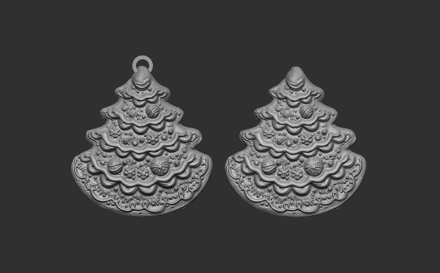 christmas tree decor  3D print model_4