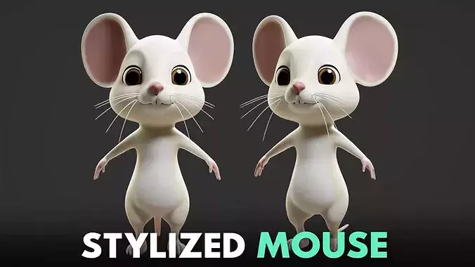 Mouse - Stylized Cartoon