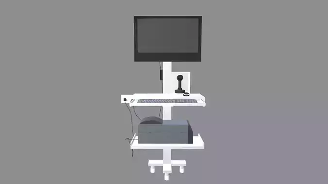 Standing Desk Single Monitor Mount