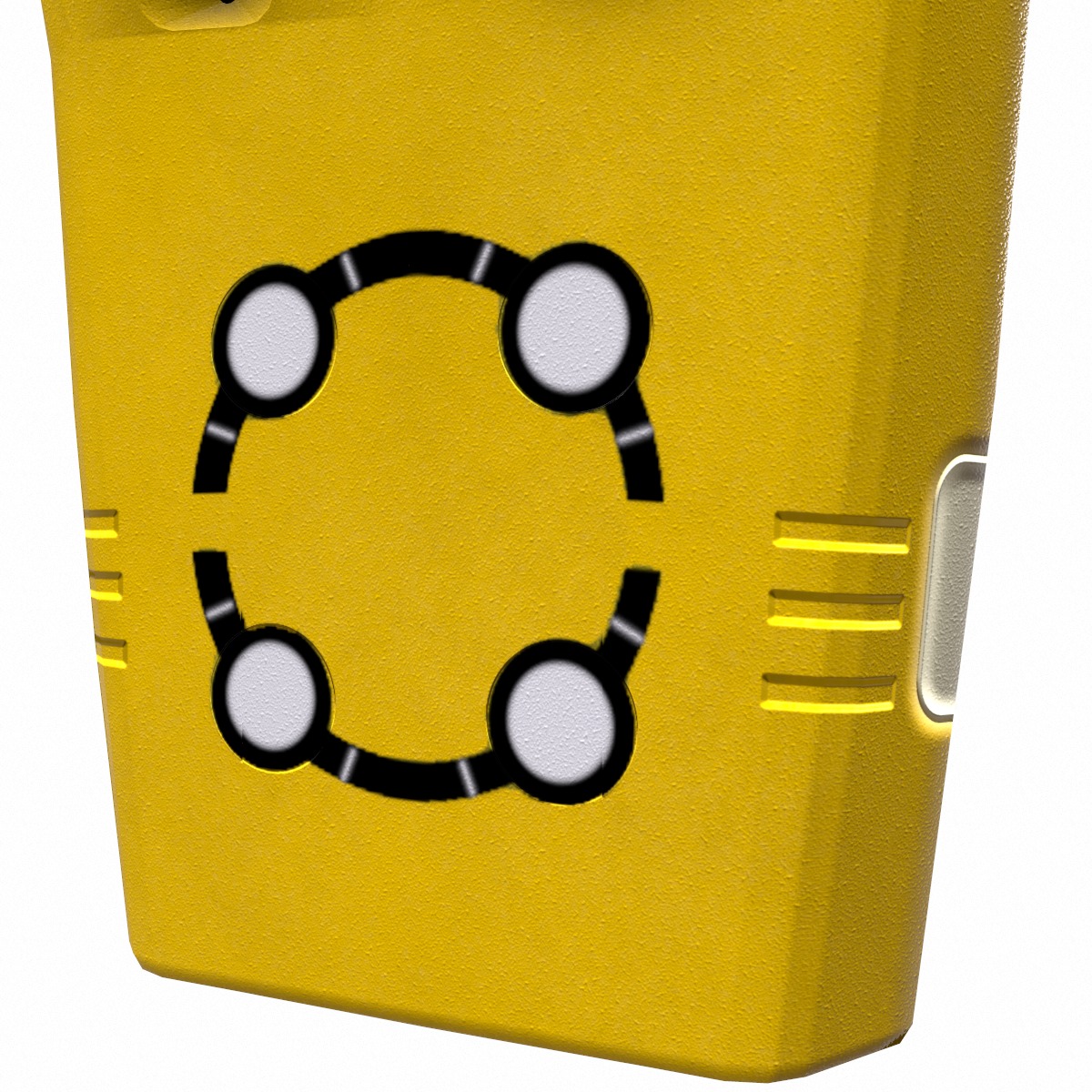 Honeywell Multi Gas Detector Low Poly Low-poly 3D model_4