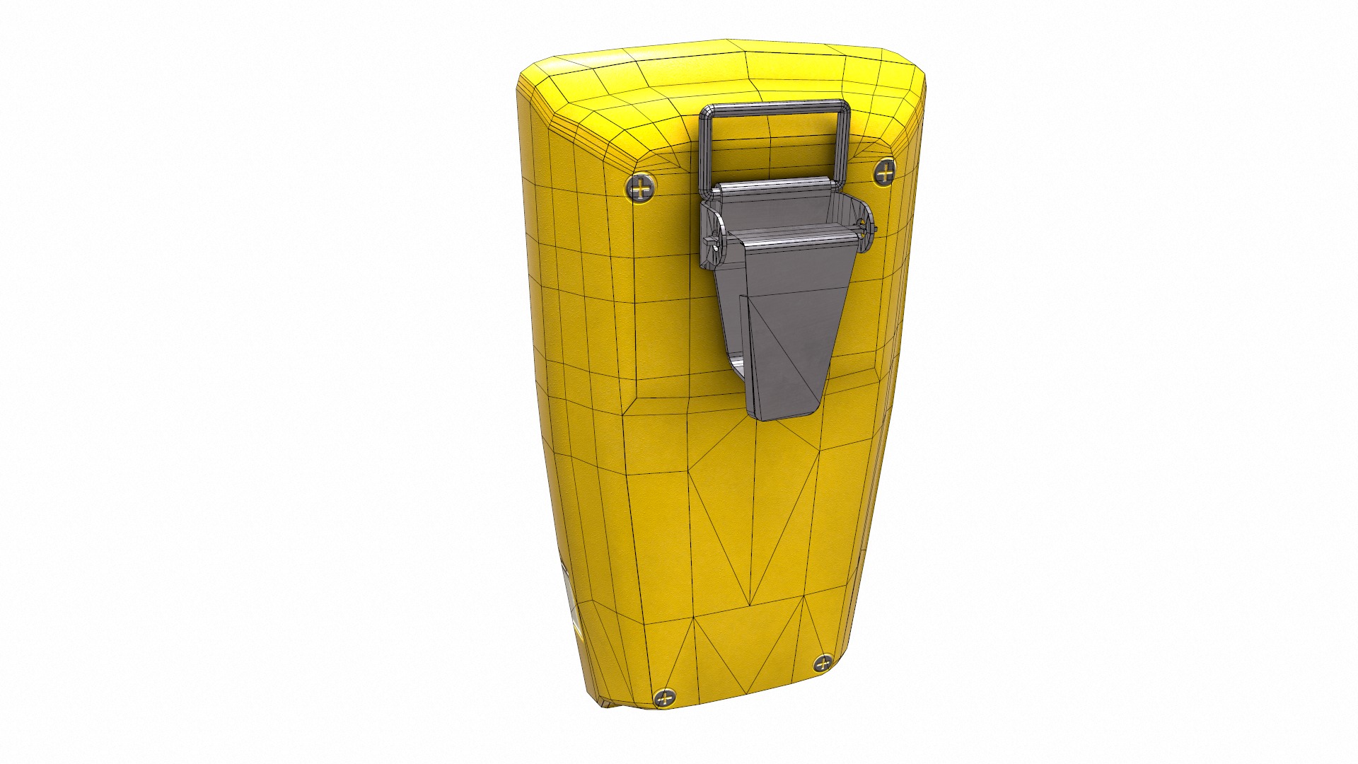 Honeywell Multi Gas Detector Low Poly Low-poly 3D model_17