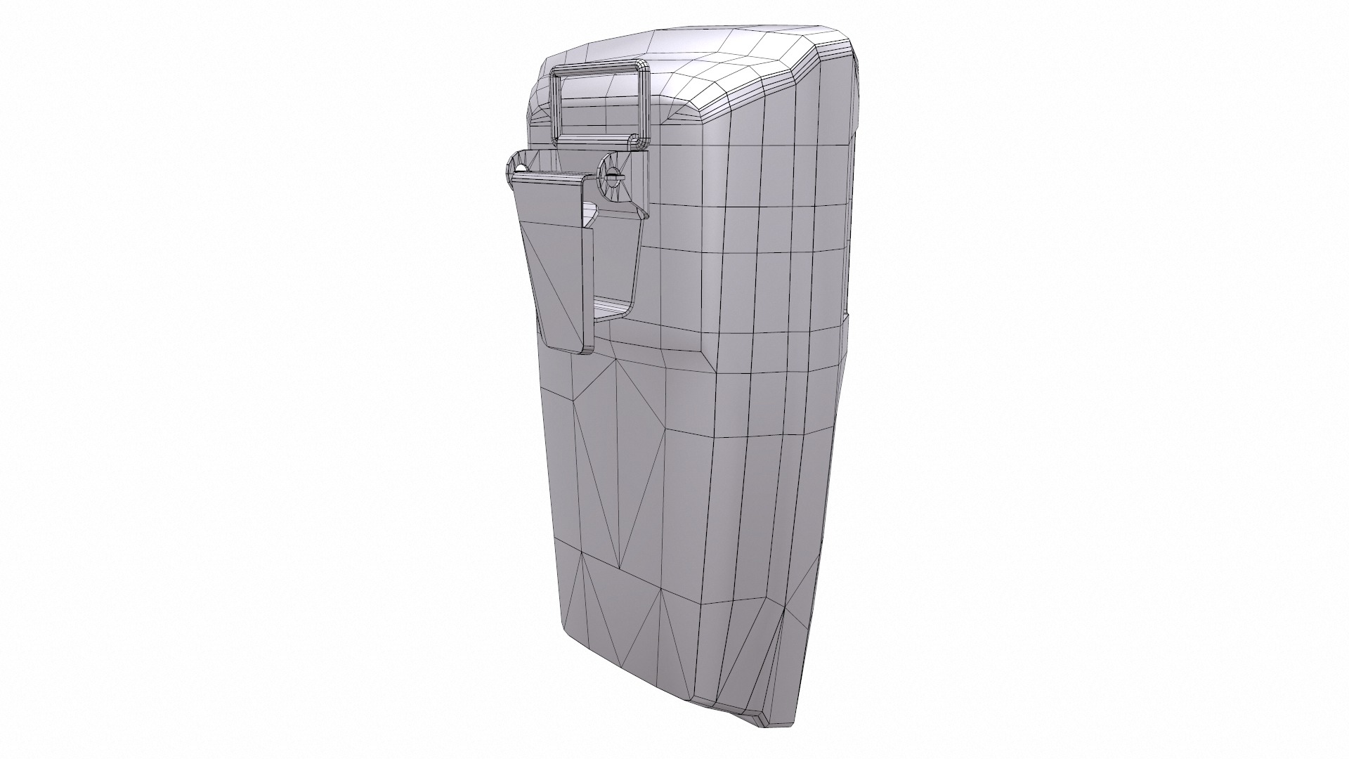 Honeywell Multi Gas Detector Low Poly Low-poly 3D model_20