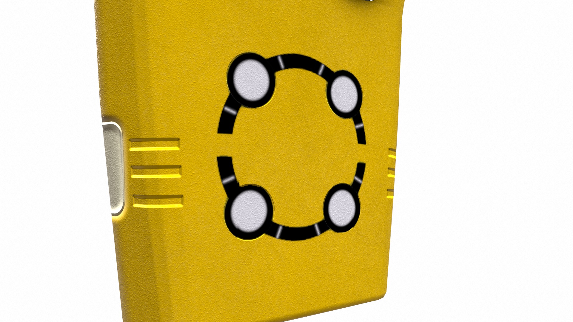 Honeywell Multi Gas Detector Low Poly Low-poly 3D model_12