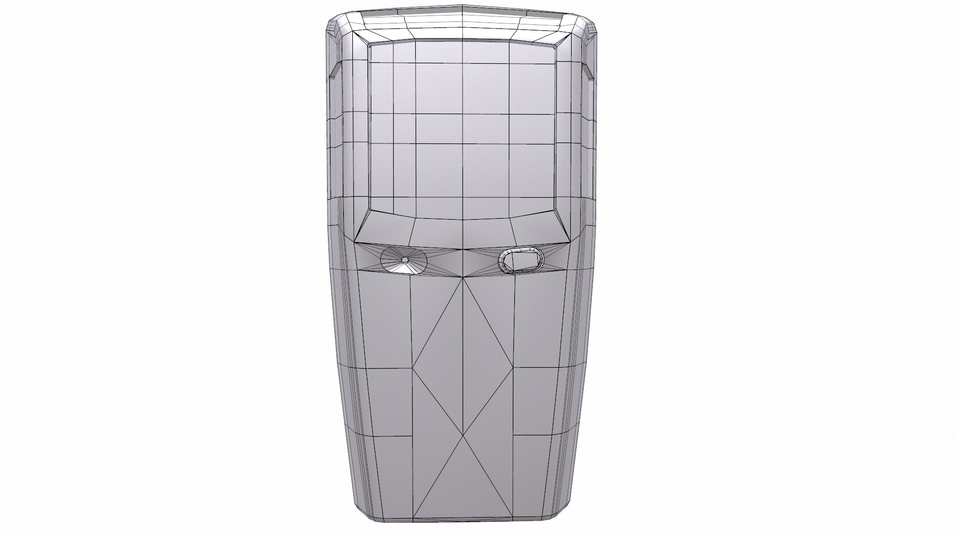 Honeywell Multi Gas Detector Low Poly Low-poly 3D model_19