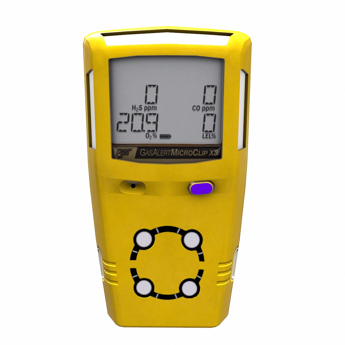 Honeywell Multi Gas Detector Low Poly Low-poly 3D model_1
