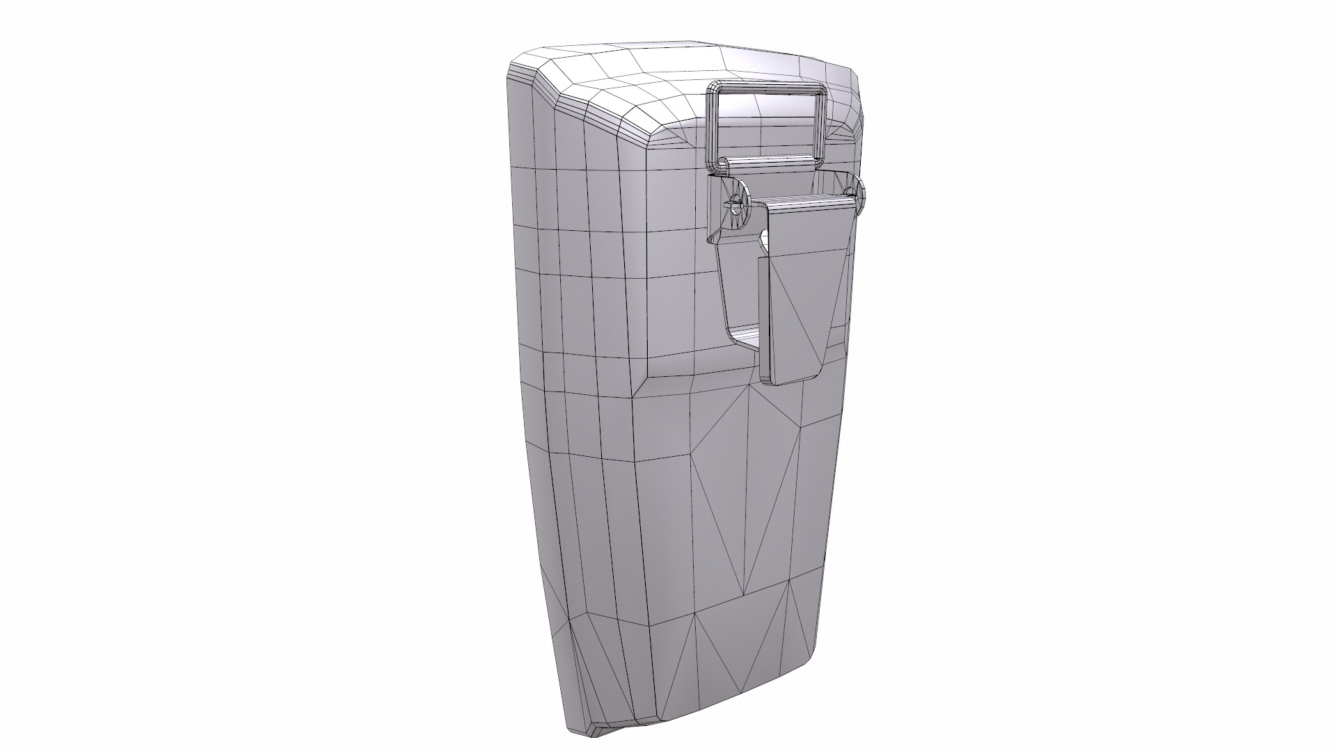 Honeywell Multi Gas Detector Low Poly Low-poly 3D model_21