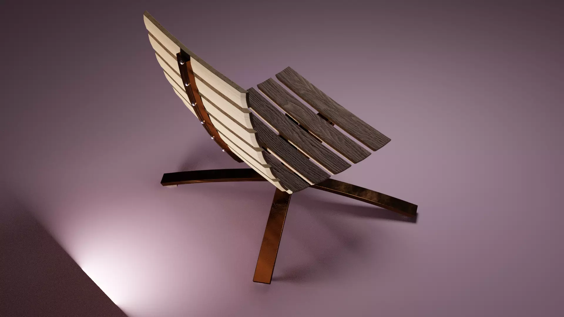 armchair Free 3D model_0